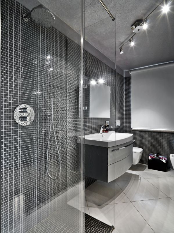 Elegant Shower with Tiles